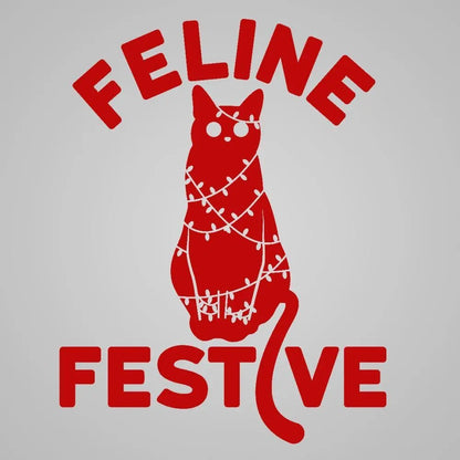 Feline Festive - Donkey Tees T-shirt