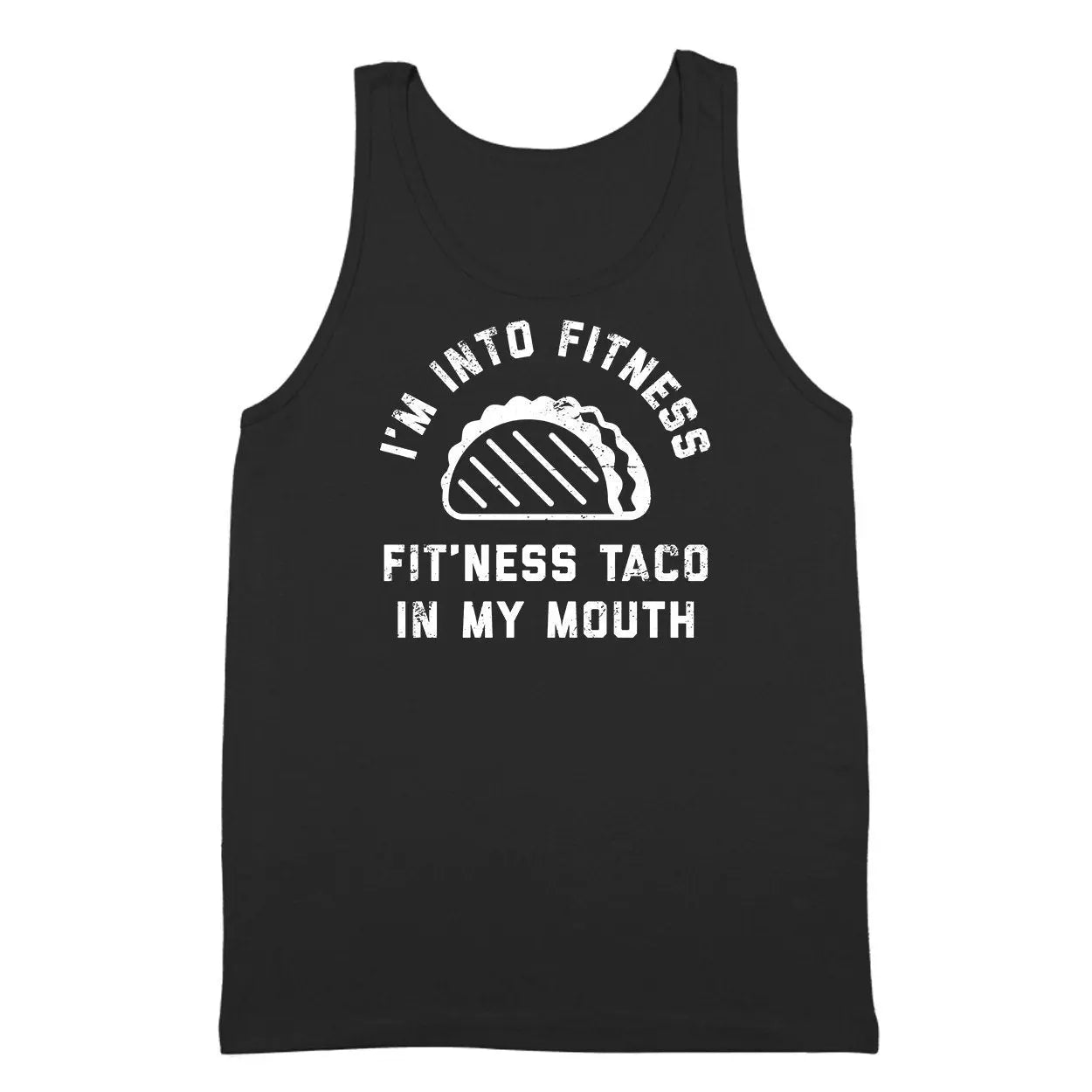 Fitness Taco In My Mouth - Donkey Tees T-shirt