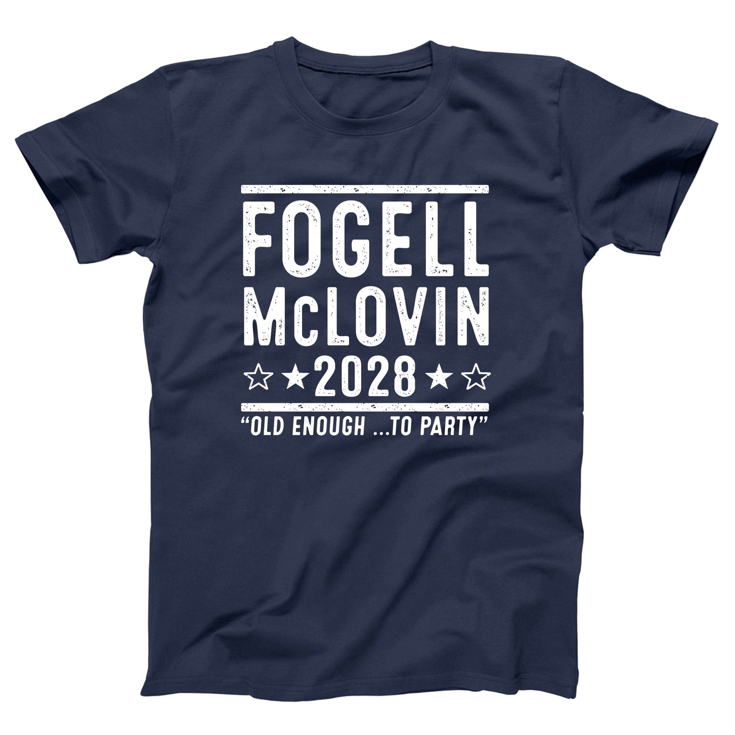 Fogell Mclovin 2028 Election - Donkey Tees T-shirt