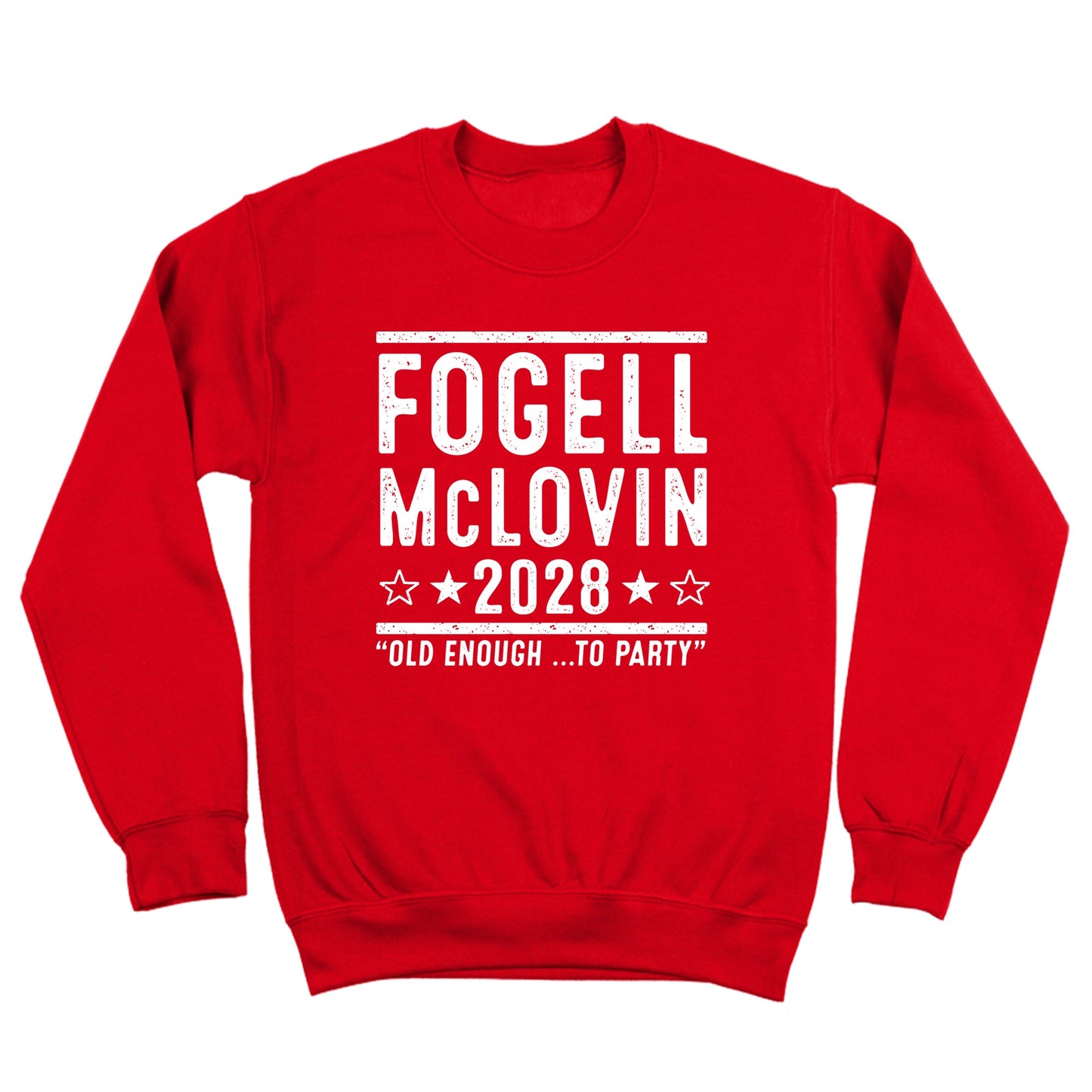 Fogell Mclovin 2028 Election - Donkey Tees T-shirt