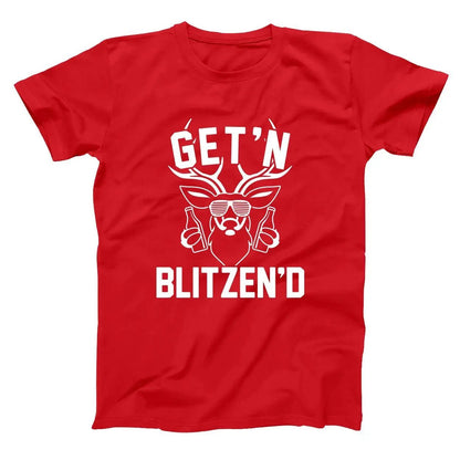 Getting Blitzened - Donkey Tees T-shirt