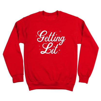 Getting Lit Christmas Xmas - Donkey Tees T-shirt