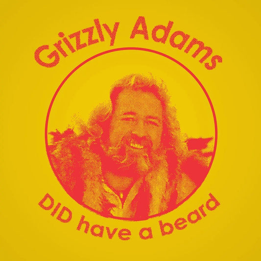 Grizzly Adams Did Have A Beard - Donkey Tees T-shirt