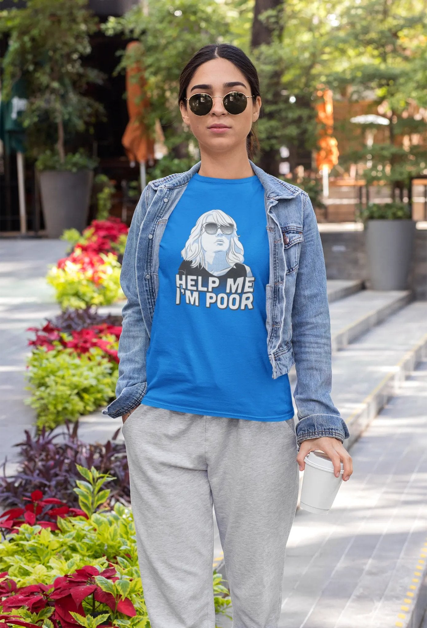 Help Me I'm Poor - Donkey Tees T-shirt