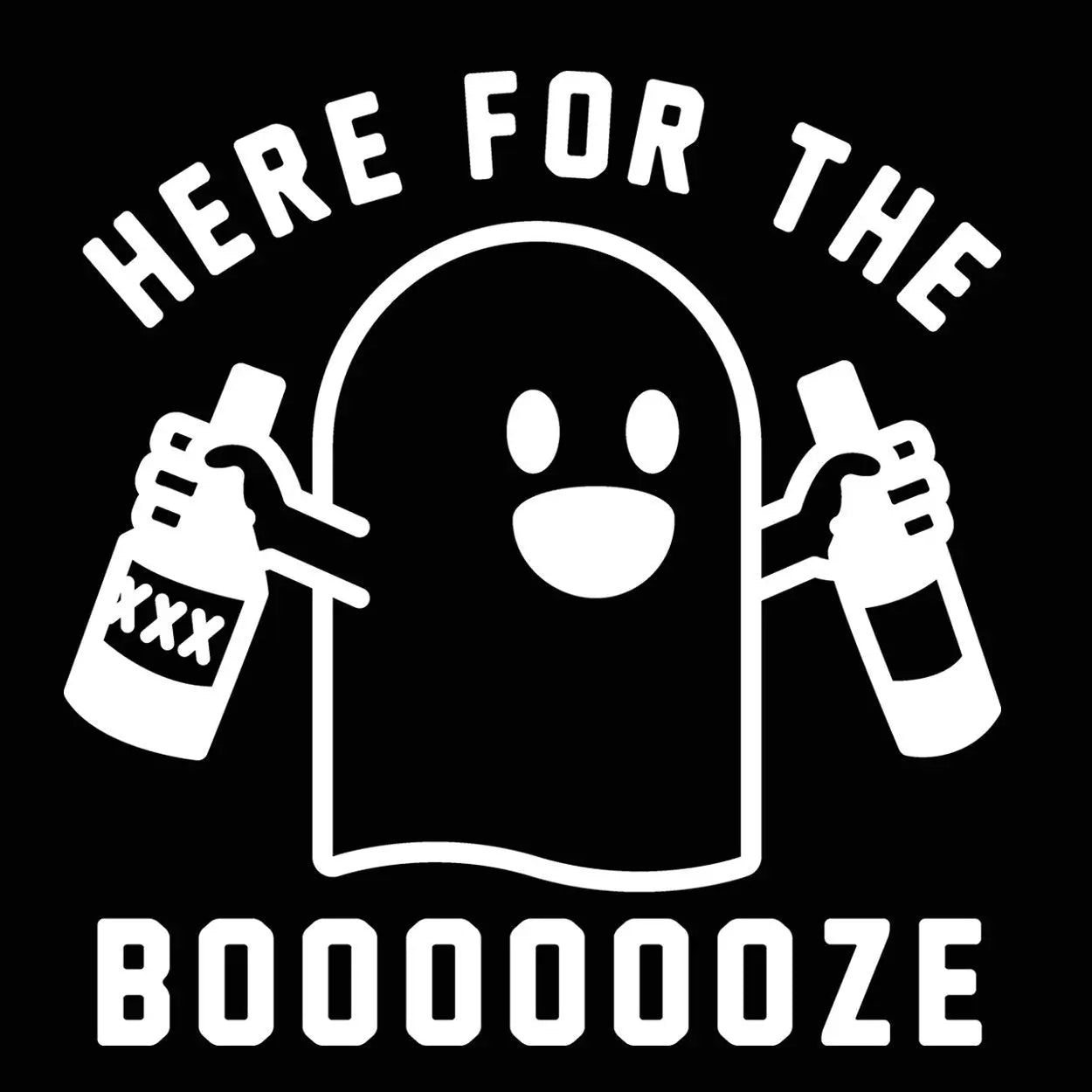 Here For The Booze - Donkey Tees T-shirt