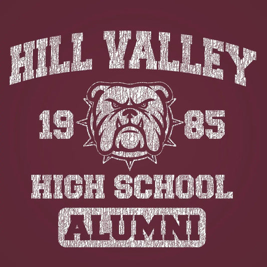 Hill Valley 1985 Alumni - Donkey Tees T-shirt