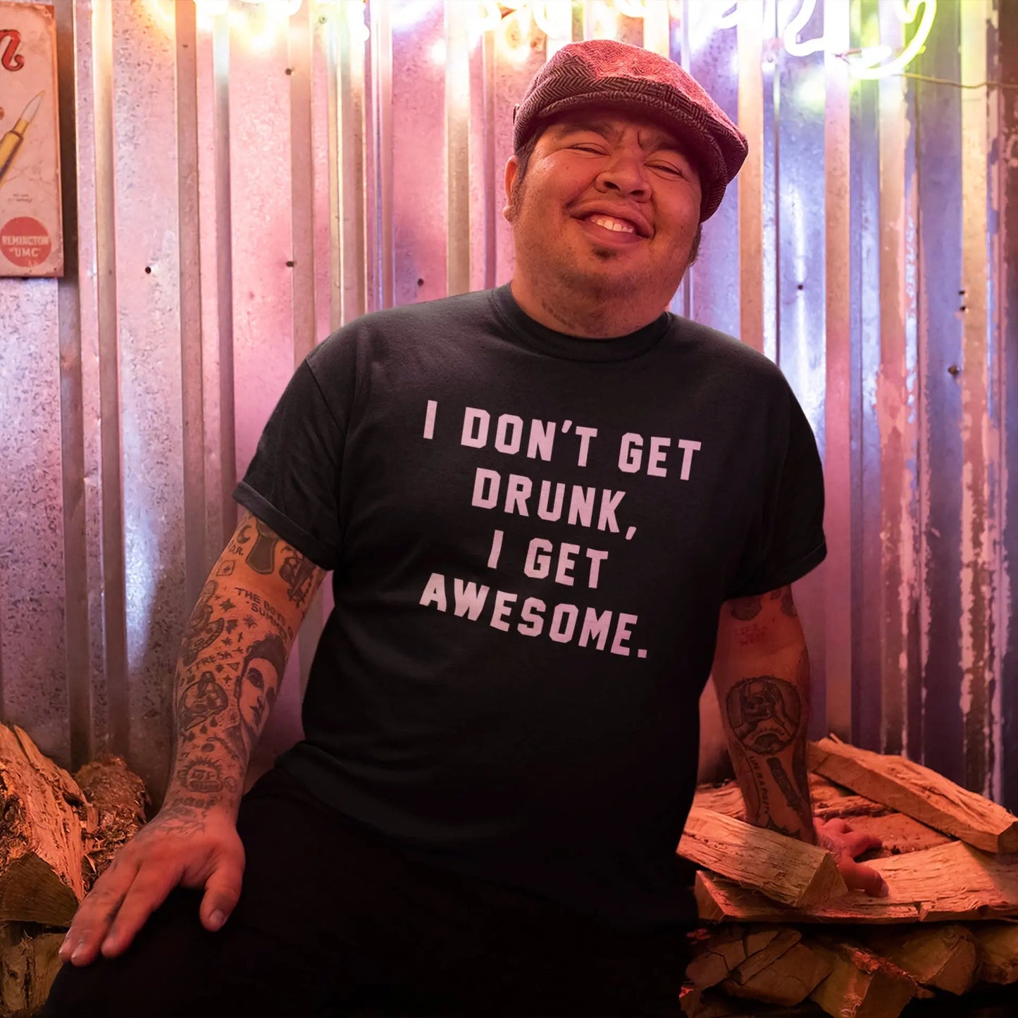 I Dont Get Drunk I Get Awesome - Donkey Tees T-shirt