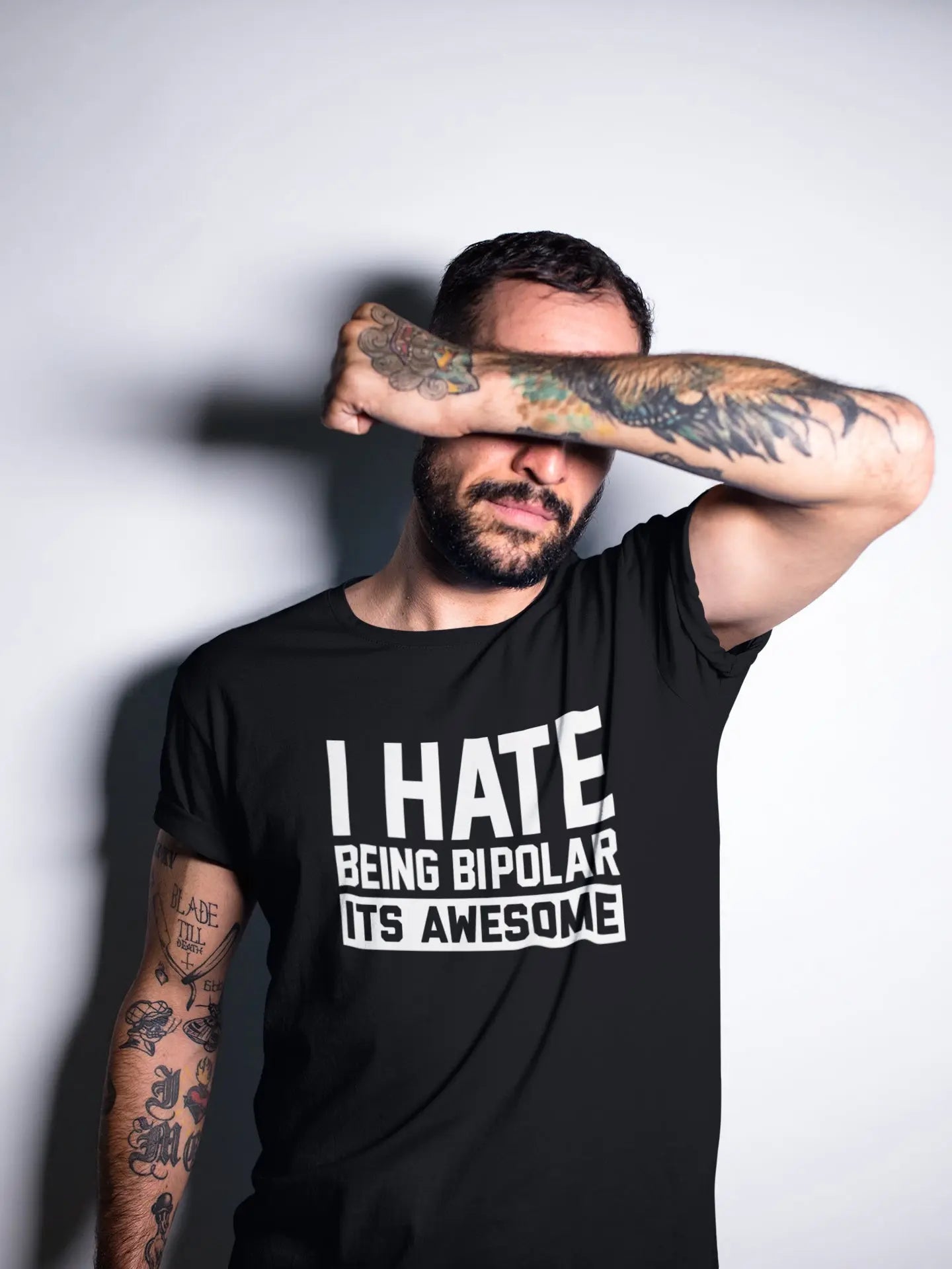 I Hate Being Bipolar - Donkey Tees T-shirt