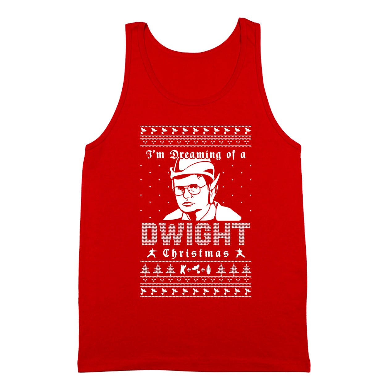 I'm Dreaming of a Dwight Christmas - Donkey Tees T-shirt