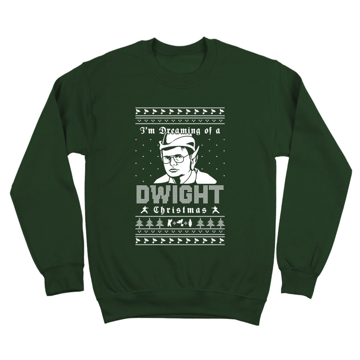 I'm Dreaming of a Dwight Christmas - Donkey Tees T-shirt