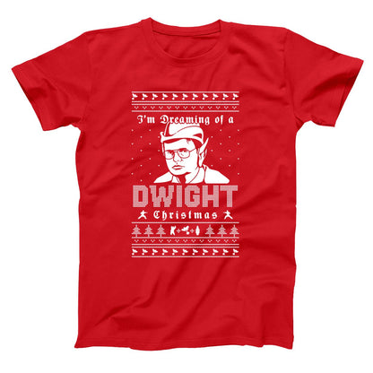 I'm Dreaming of a Dwight Christmas - Donkey Tees T-shirt