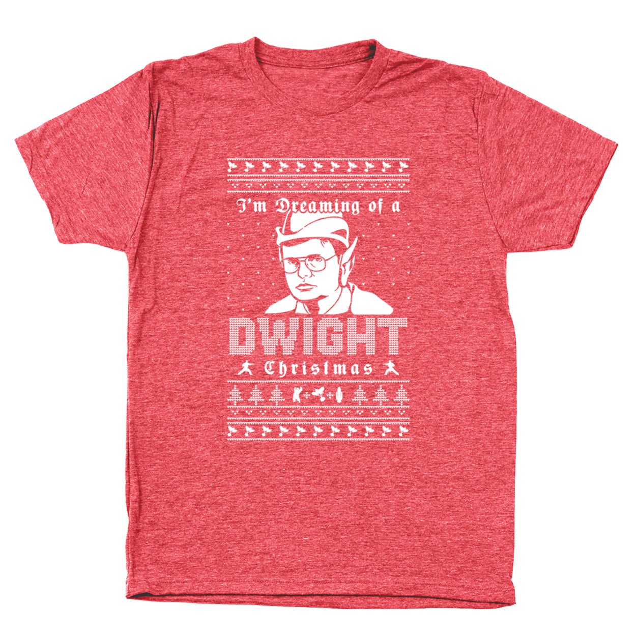 I'm Dreaming of a Dwight Christmas - Donkey Tees T-shirt