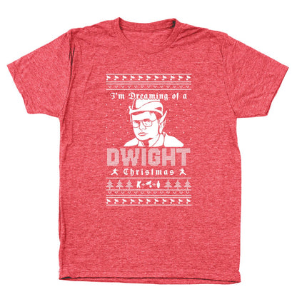 I'm Dreaming of a Dwight Christmas - Donkey Tees T-shirt