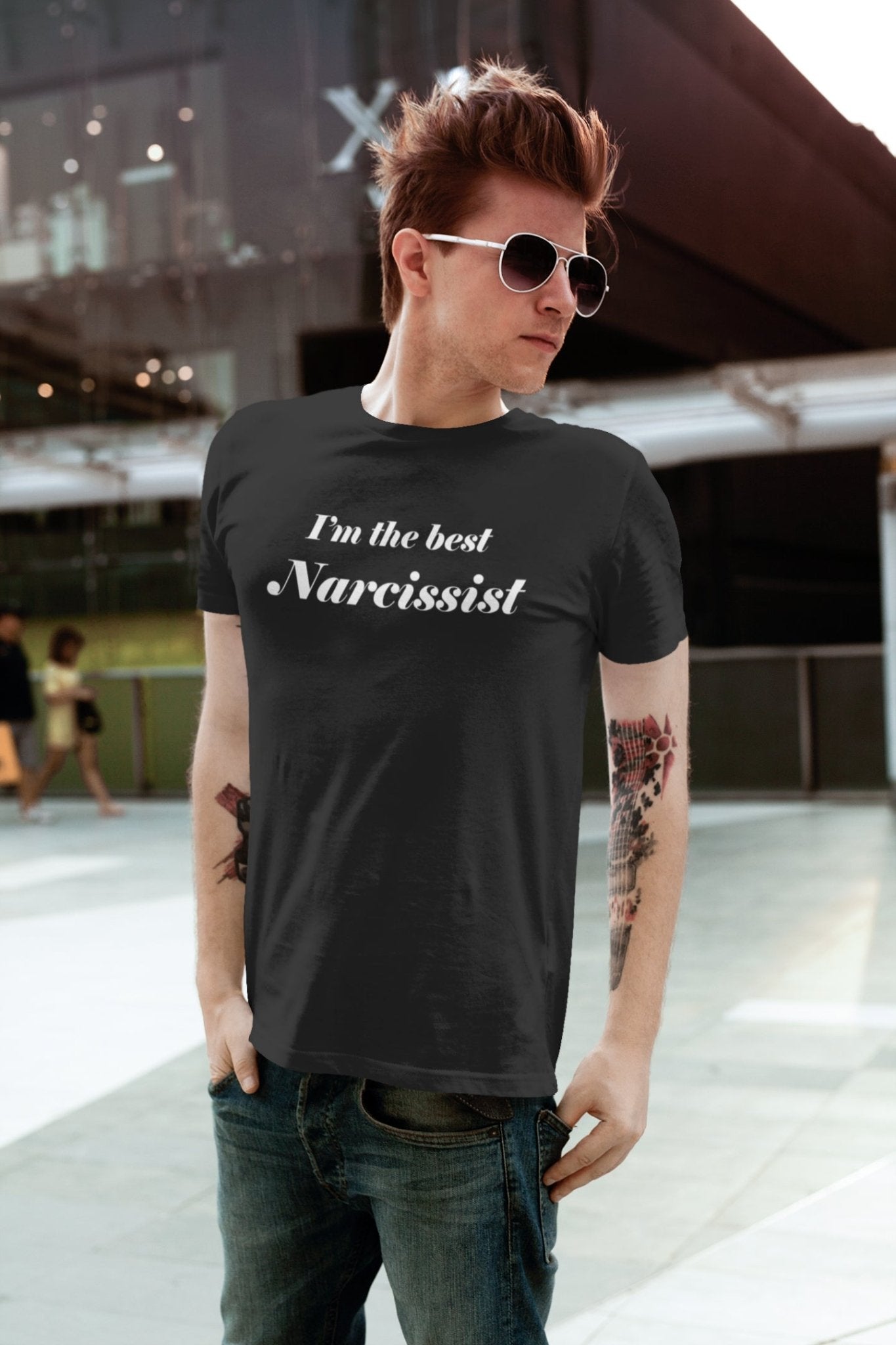 I'm The Best Narcissist - Donkey Tees T-shirt