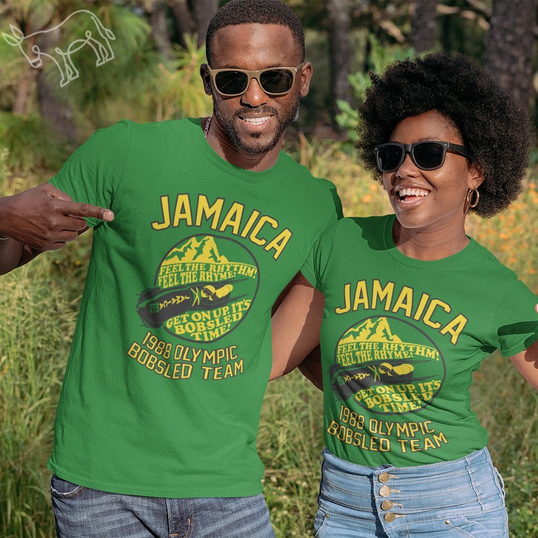 Jamaica 1988 Olympic Bobsled Team - Donkey Tees T-shirt