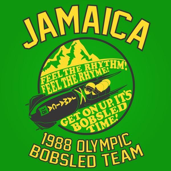 Jamaica 1988 Olympic Bobsled Team - Donkey Tees T-shirt