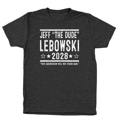 Jeff Lebowski 2028 Election - Donkey Tees T-shirt