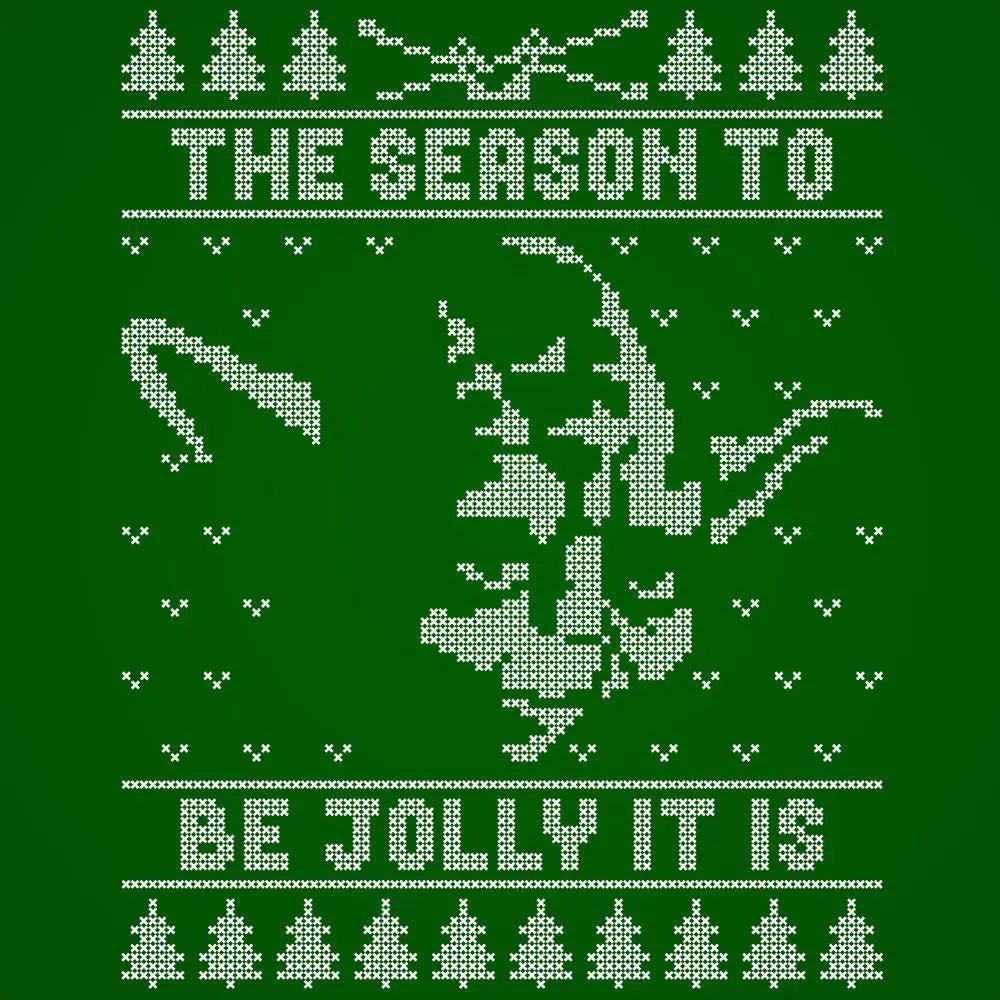 Jolly Yoda Ugly Christmas Sweater - Donkey Tees T-shirt