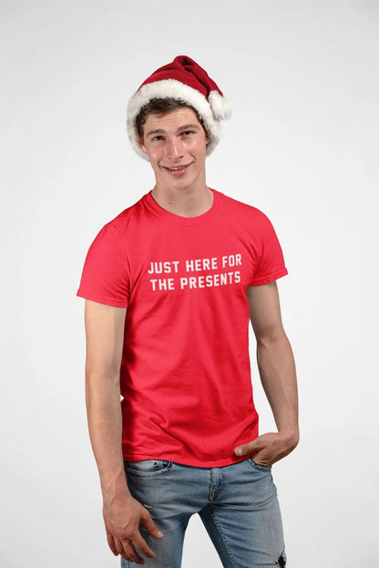 Just Here For The Presents - Donkey Tees T-shirt