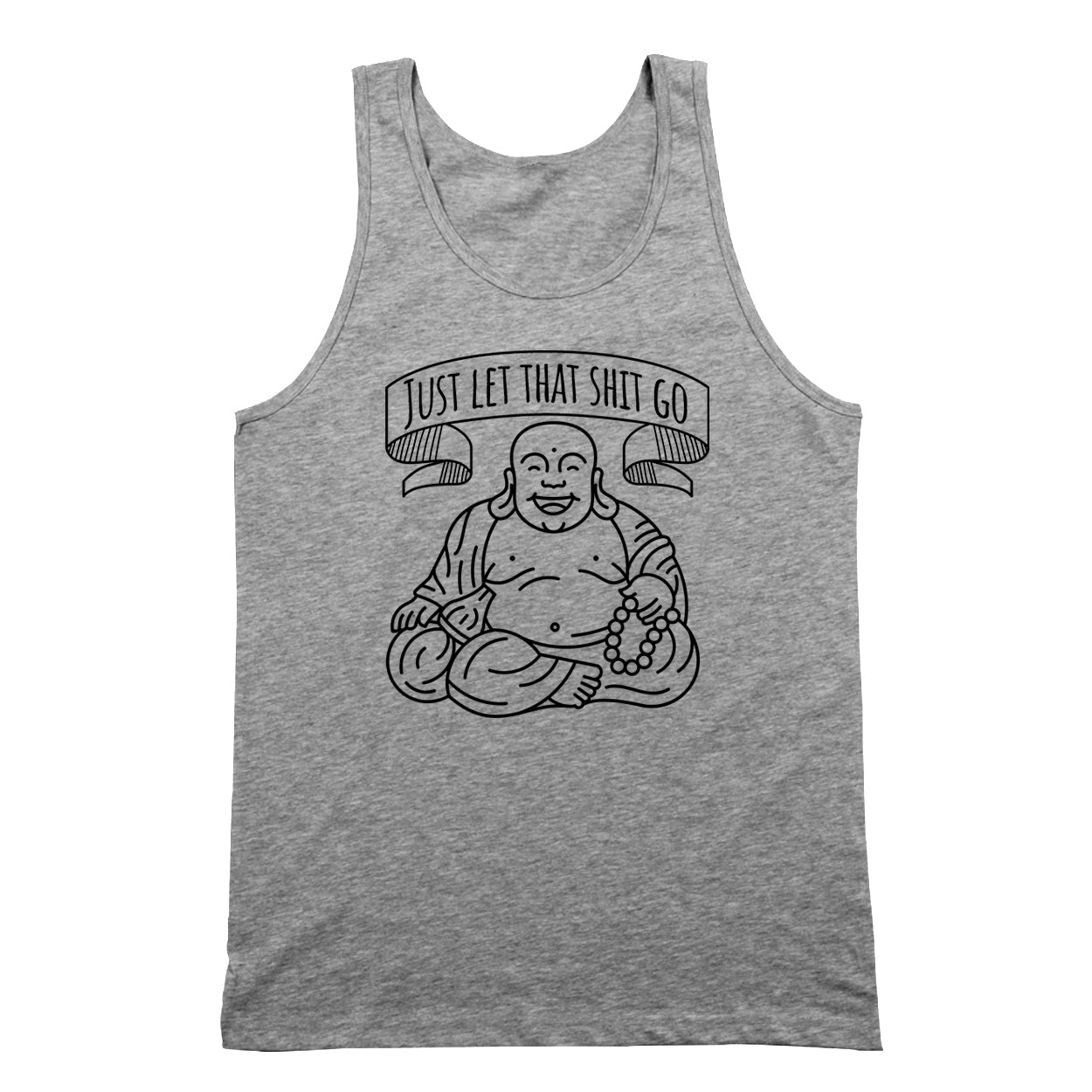 Just Let That Shit Go Buddha - Donkey Tees T-shirt