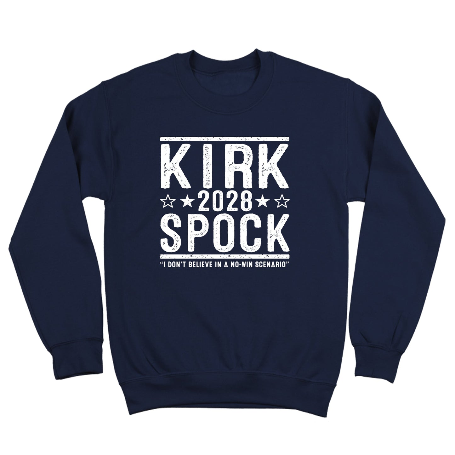 Kirk and Spock 2028 Election - Donkey Tees T-shirt