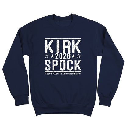 Kirk and Spock 2028 Election - Donkey Tees T-shirt