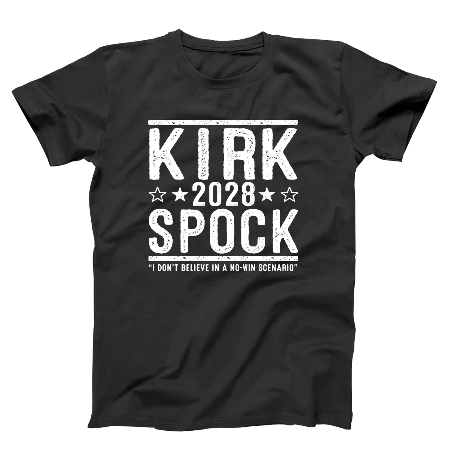 Kirk and Spock 2028 Election - Donkey Tees T-shirt