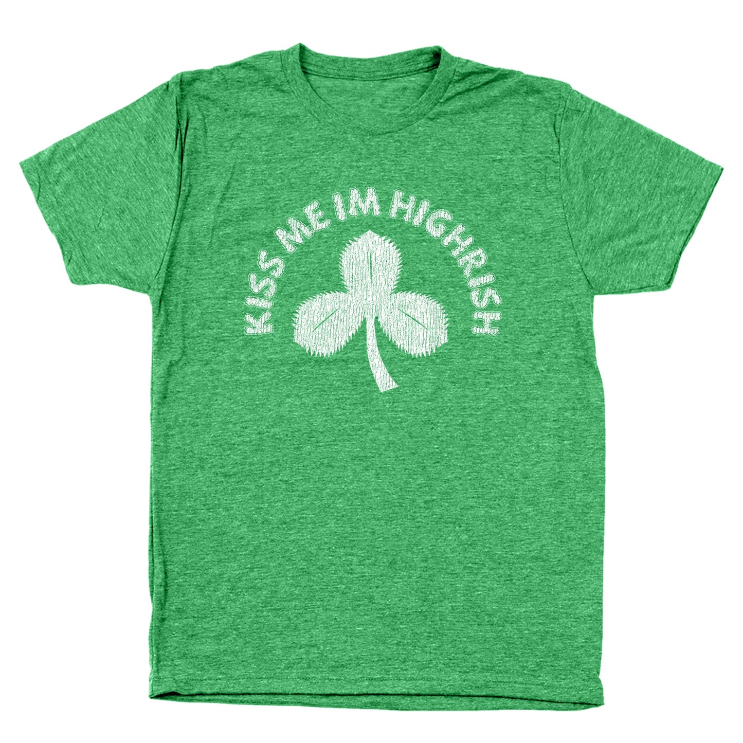 Kiss Me Im Highrish - Donkey Tees T-shirt