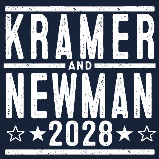 Kramer and Newman 2028 Election - Donkey Tees T-shirt