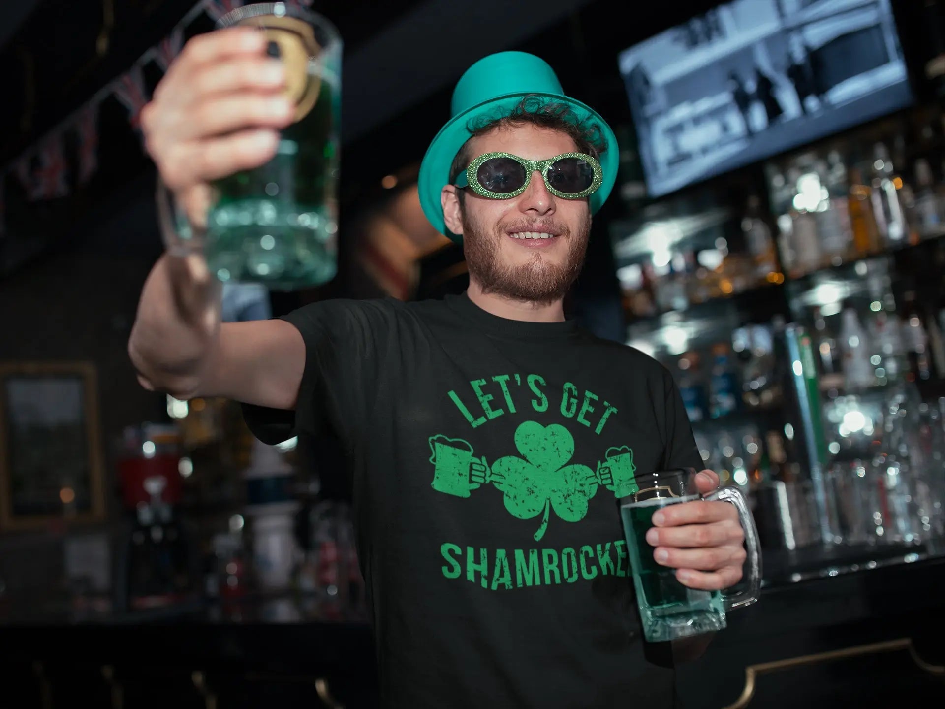 Let's Get Shamrocked - Donkey Tees T-shirt