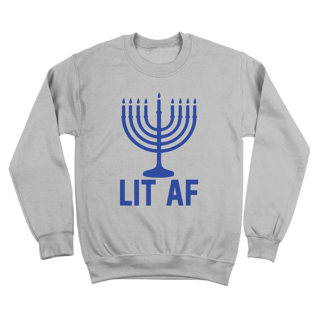 Lit AF Menorah - Donkey Tees T-shirt