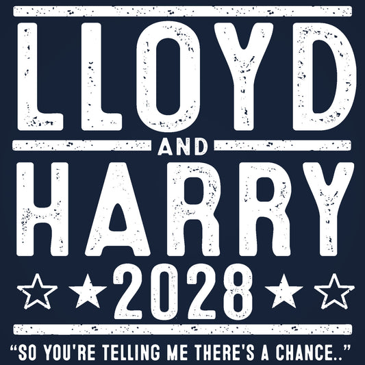 Lloyd and Harry 2028 Election - Donkey Tees T-shirt