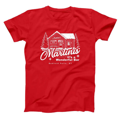 Martini's Wonderful Bar - Donkey Tees T-shirt