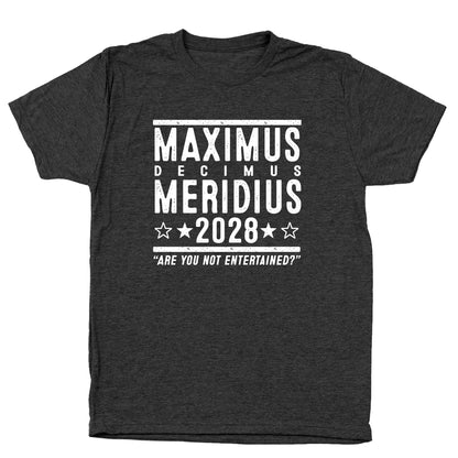 Maximus Decimus Meridius 2028 Election - Donkey Tees T-shirt