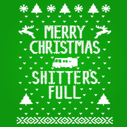 Merry Christmas Shitter's Full - Donkey Tees T-shirt