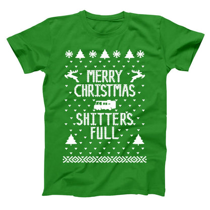 Merry Christmas Shitter's Full - Donkey Tees T-shirt