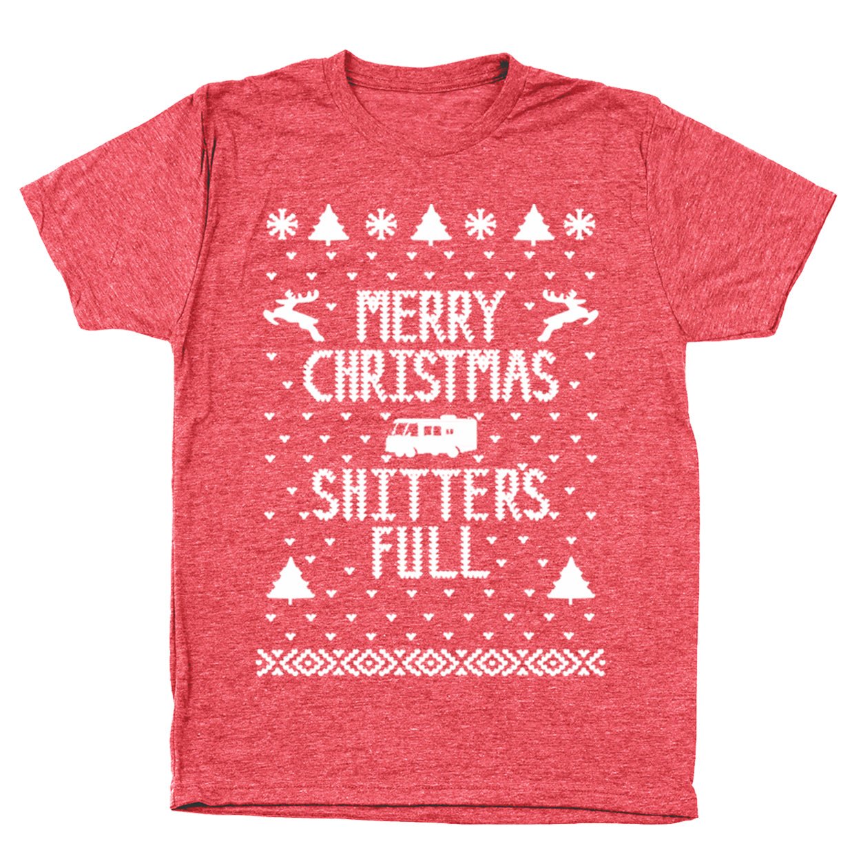 Merry Christmas Shitter's Full - Donkey Tees T-shirt