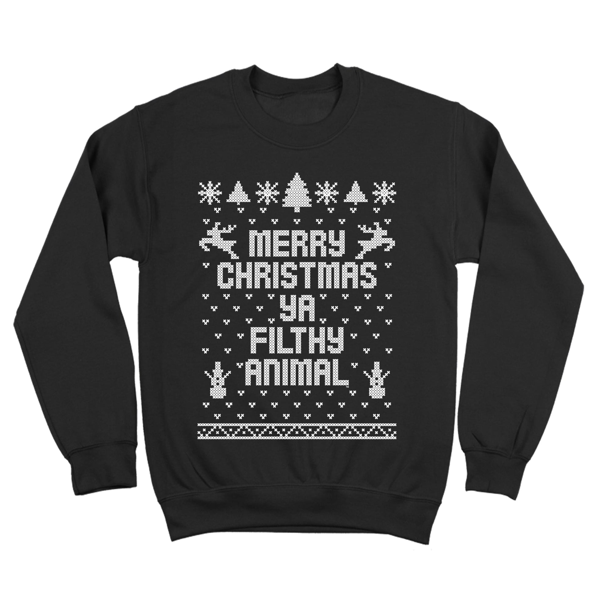 Merry Christmas Ya Filthy Animal - Donkey Tees T-shirt