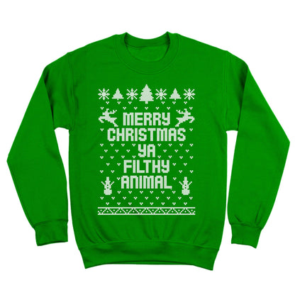 Merry Christmas Ya Filthy Animal - Donkey Tees T-shirt