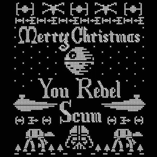 Merry Christmas You Rebel Scum - Donkey Tees T-shirt