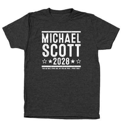 Michael Scott 2028 Election - Donkey Tees T-shirt