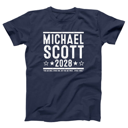 Michael Scott 2028 Election - Donkey Tees T-shirt