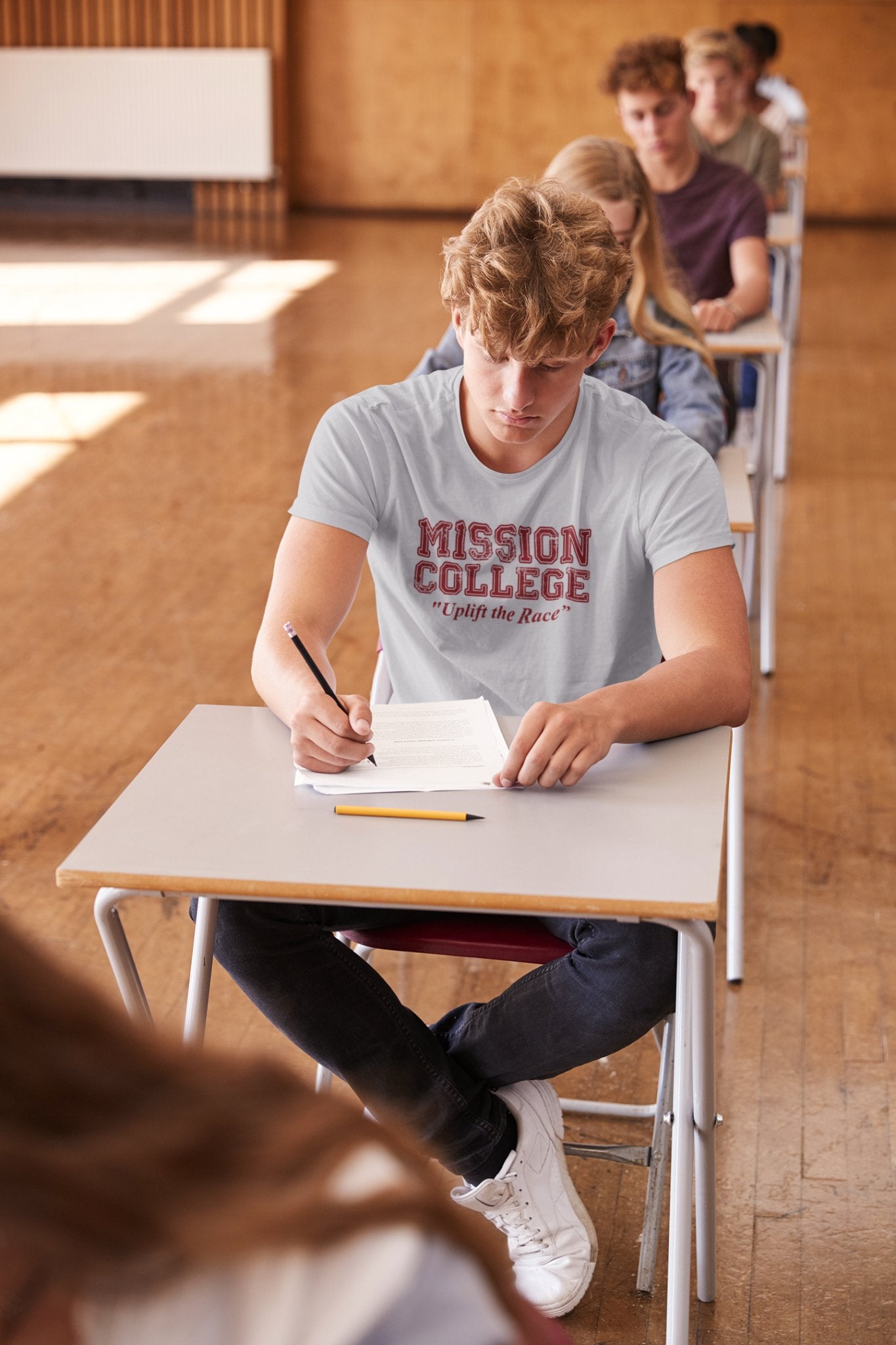 Mission College Maroon - Donkey Tees T-shirt