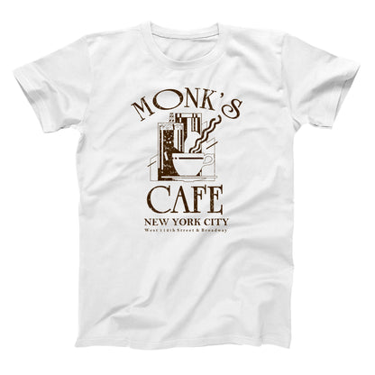 Monks Cafe Diner Menu - Donkey Tees T-shirt