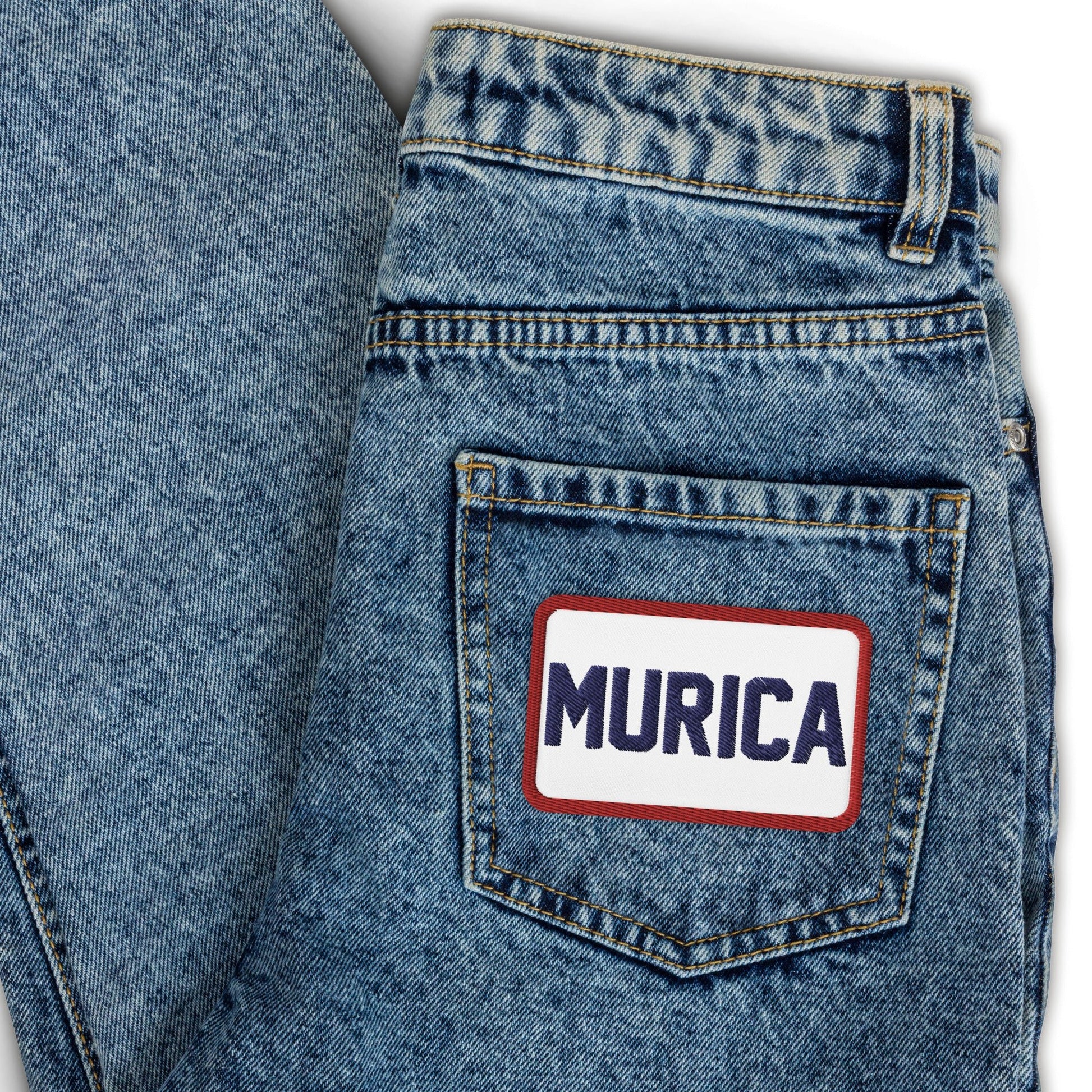 MURICA - Embroidered patch - Donkey Tees T-shirt