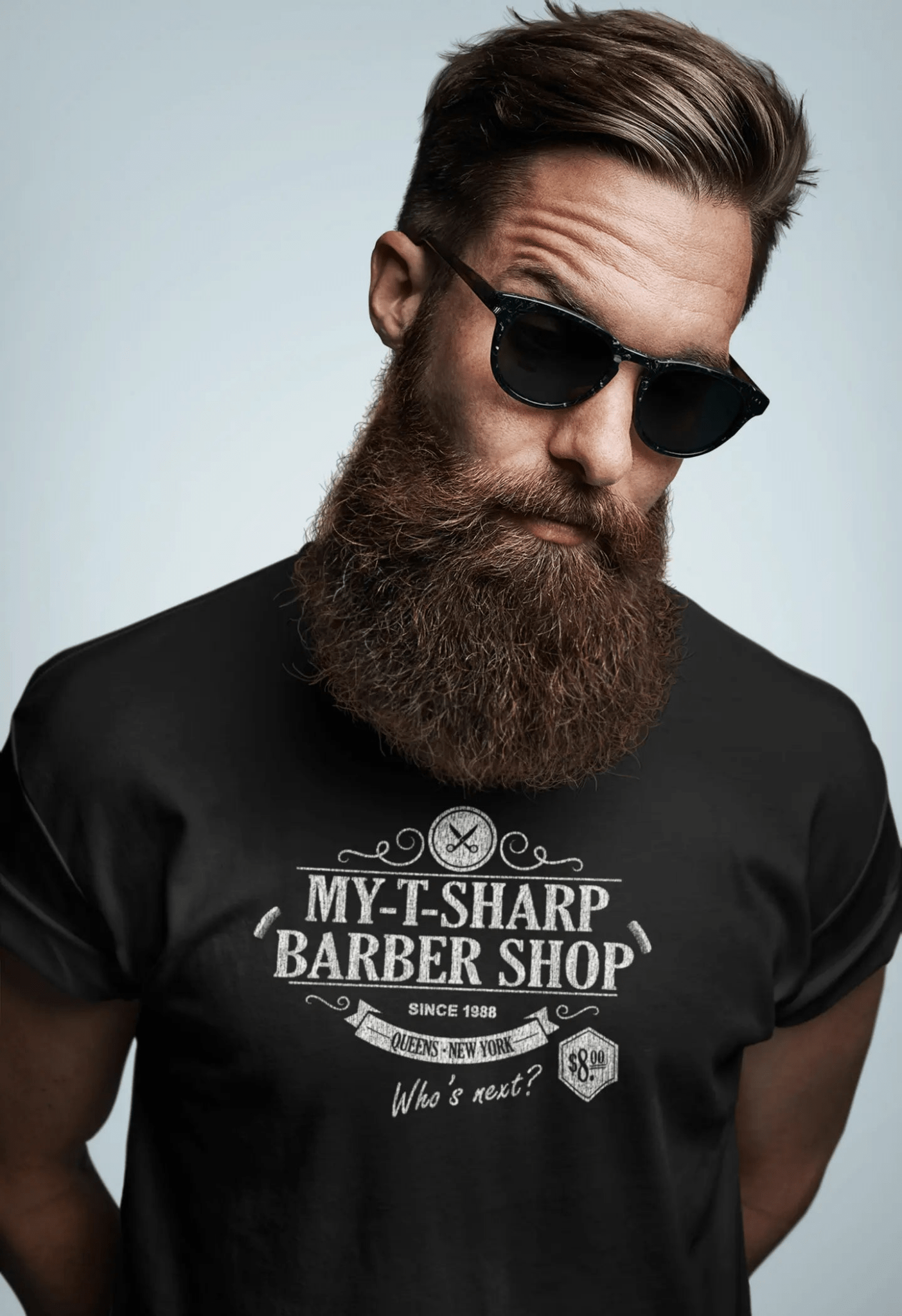 My T Sharp Barber Shop - Donkey Tees T-shirt