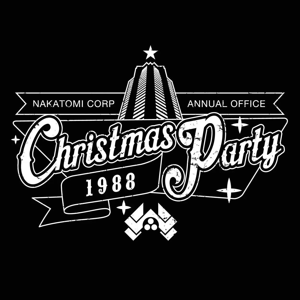 Nakatomi Christmas Party 1988 - Donkey Tees T-shirt