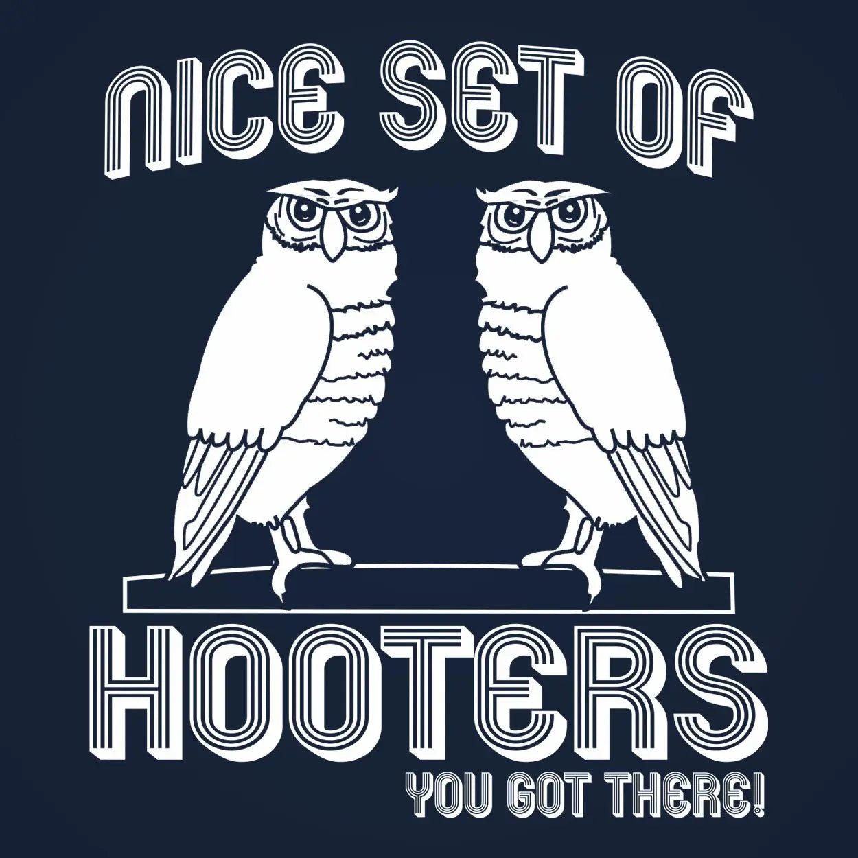 Nice Set Of Hooters You Got There - Donkey Tees T-shirt