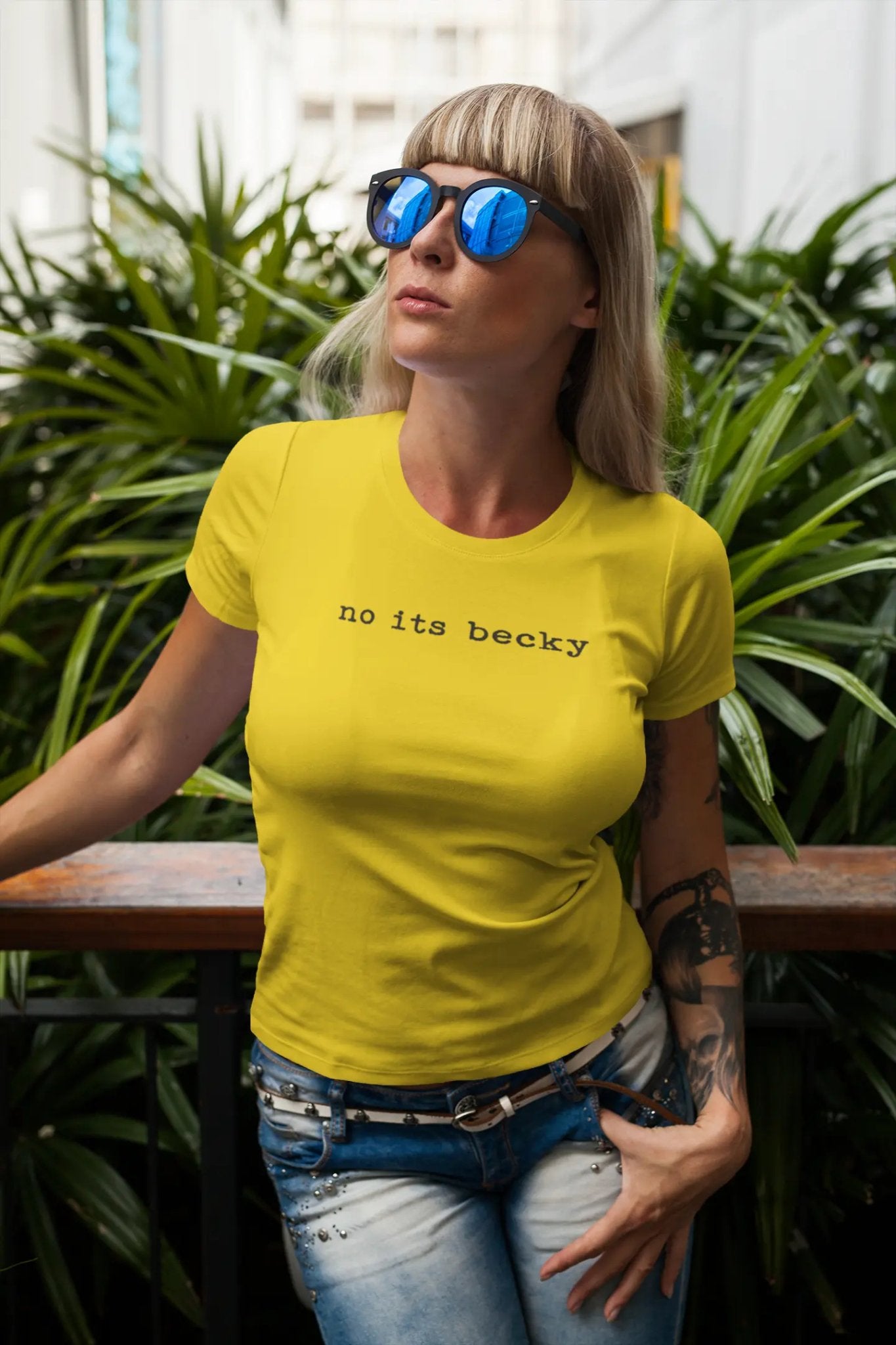 No Its Becky - Donkey Tees T-shirt