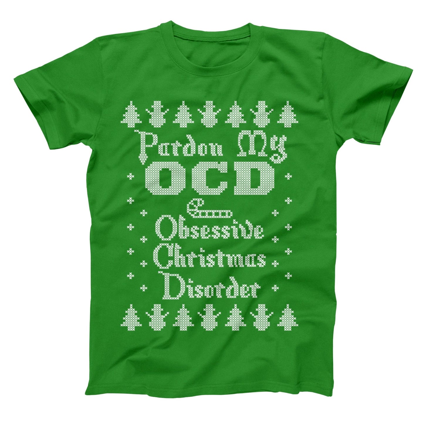 Obsessive Christmas Disorder Ocd - Donkey Tees T-shirt